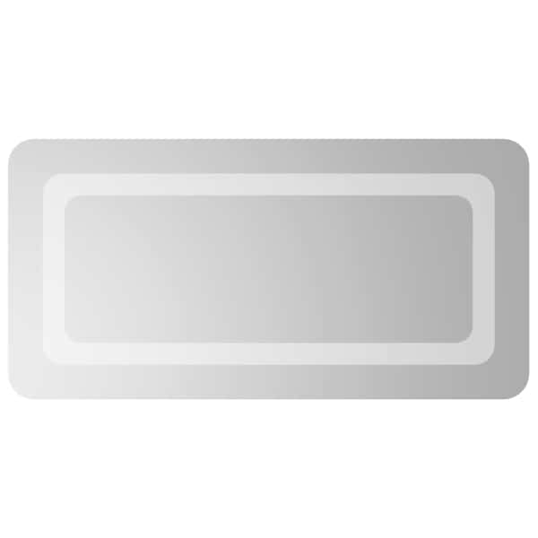 vidaXL LED vannitoa peegel L&auml;bipaistev 60 x 30 cm karastatud klaas