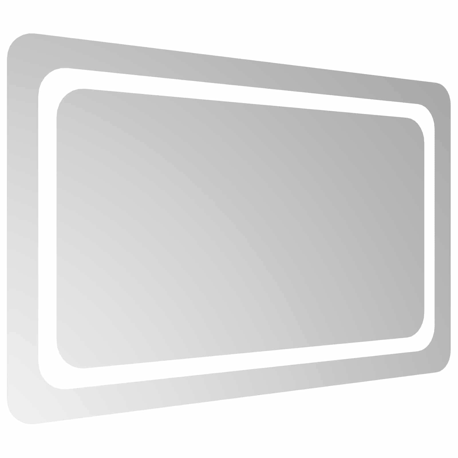 LED Badkamer Spiegel Transparant 80 x 50 cm gehard glas image 4
