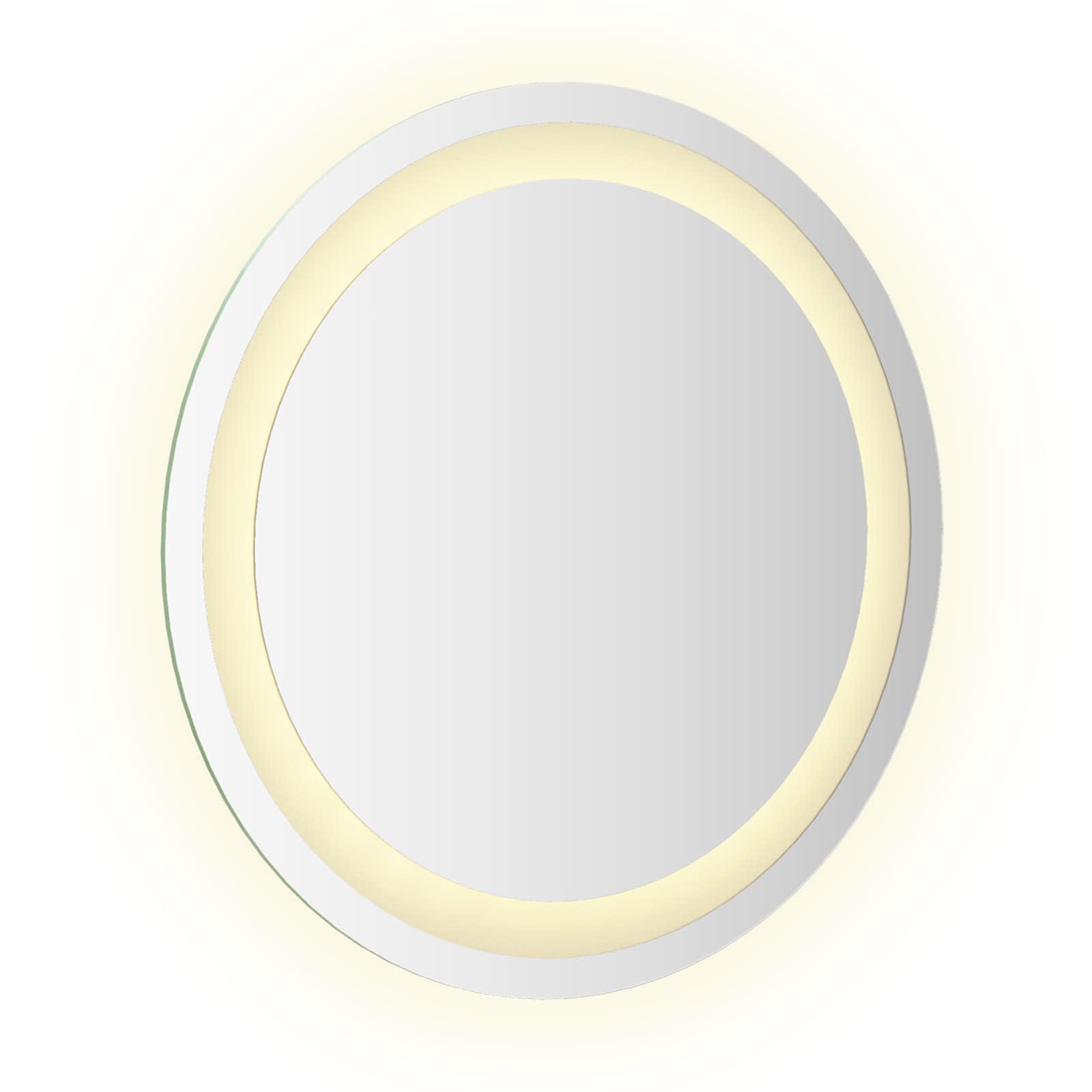 LED Badkamer Spiegel Transparant Ø 40 cm gehard glas image 3