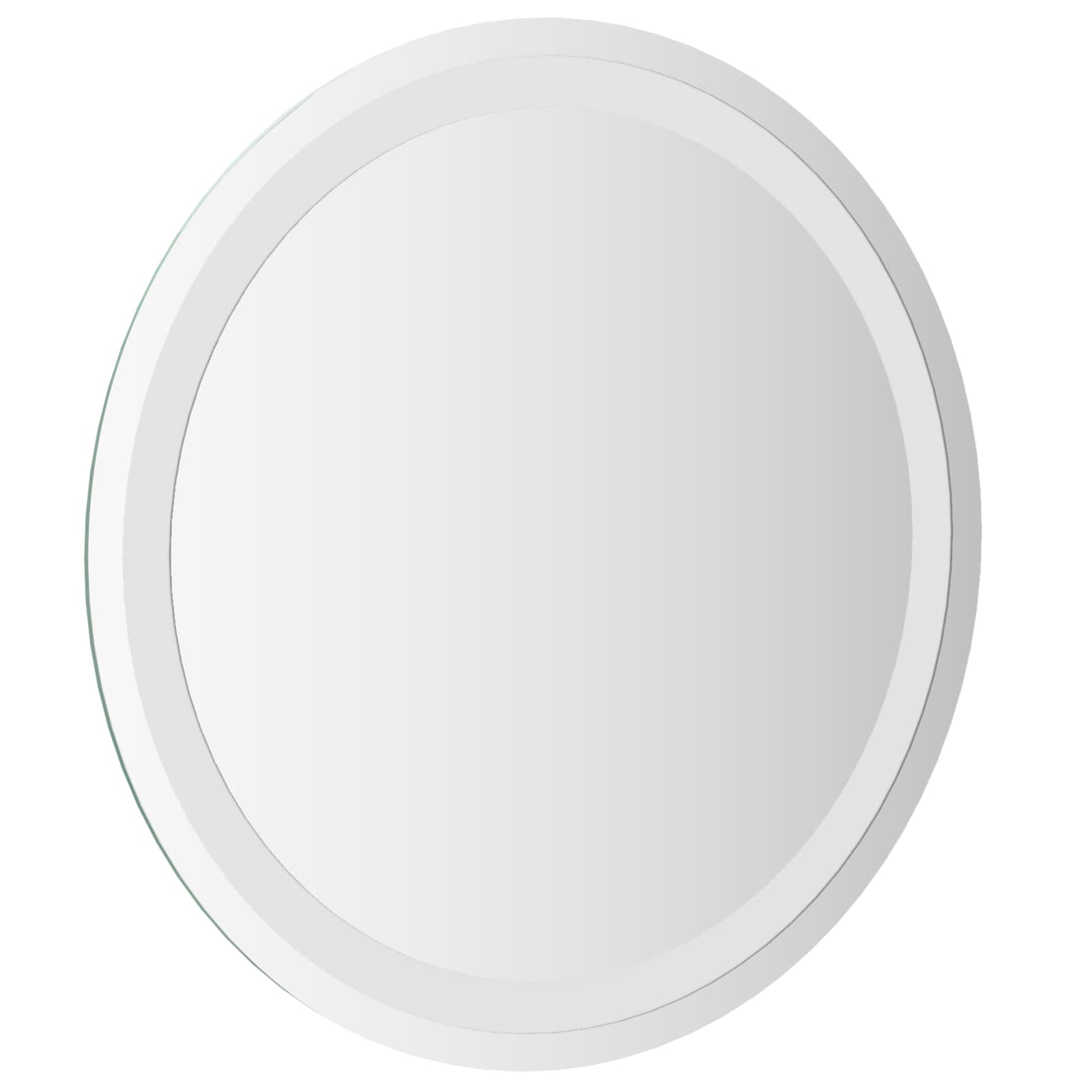 LED Badkamer Spiegel Transparant Ø 50 cm gehard glas image 5