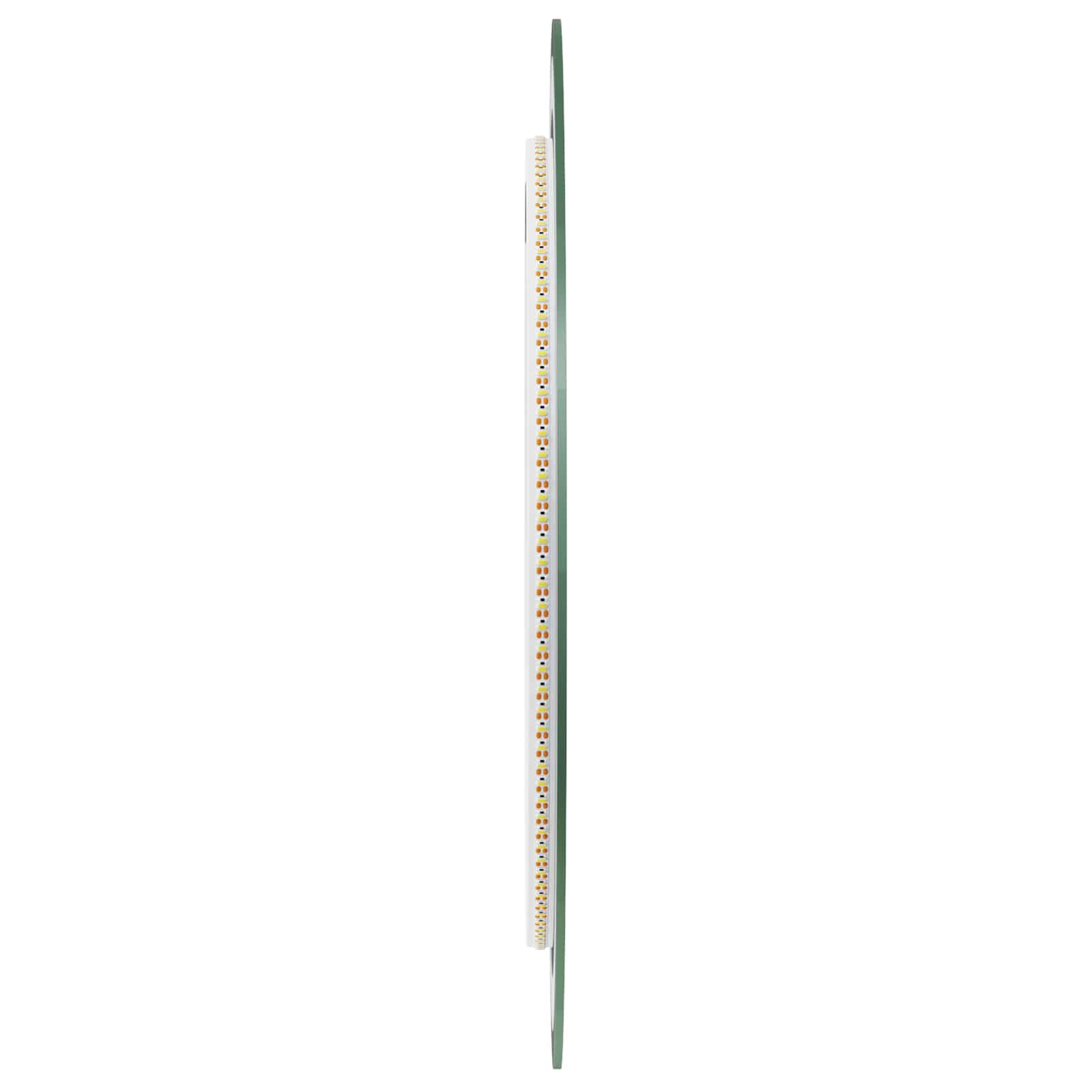 LED Badkamer Spiegel Transparant Ø 50 cm gehard glas image 6