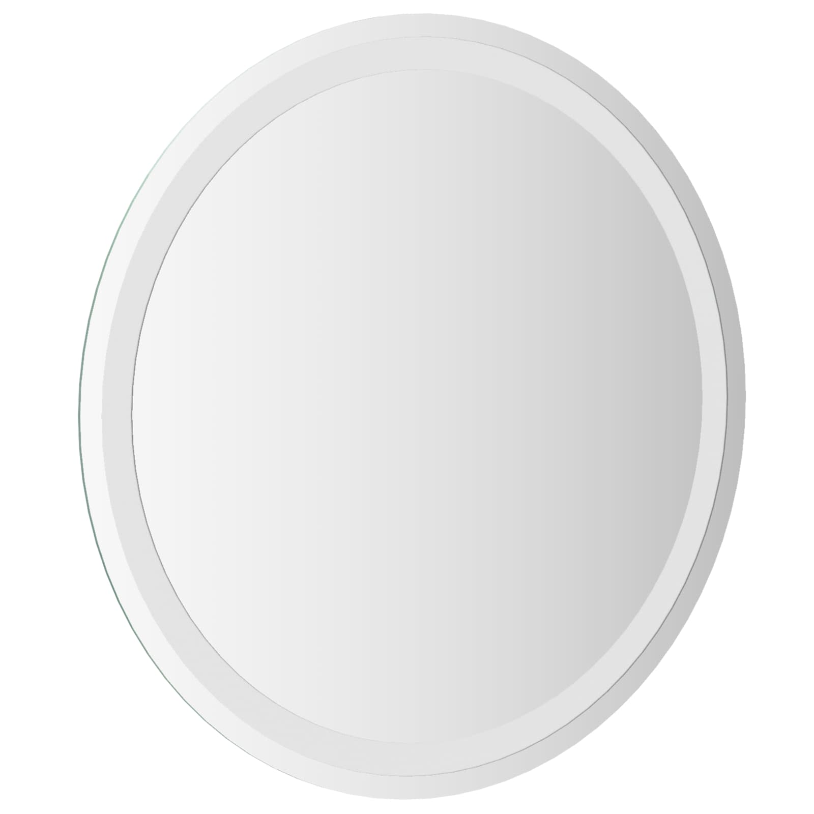 LED Badkamer Spiegel Transparant Ø 60 cm gehard glas image 4