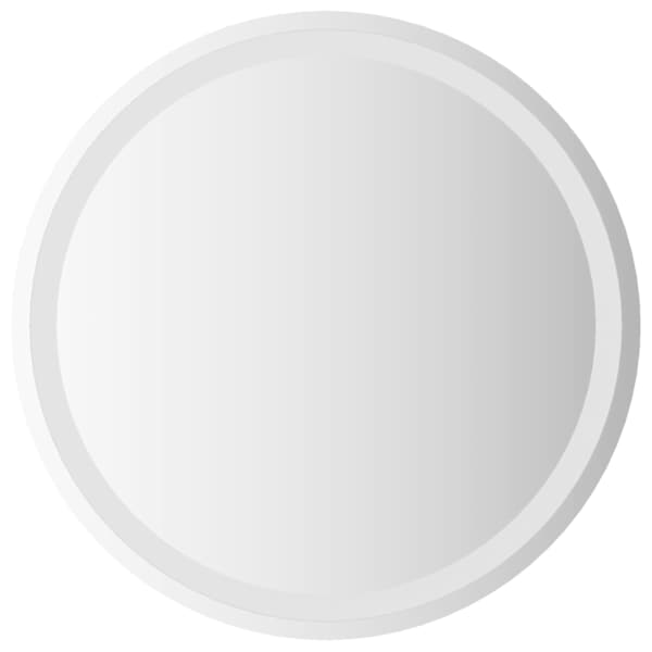 vidaXL LED vannitoa peegel L&auml;bipaistev &Oslash; 60 cm karastatud klaas