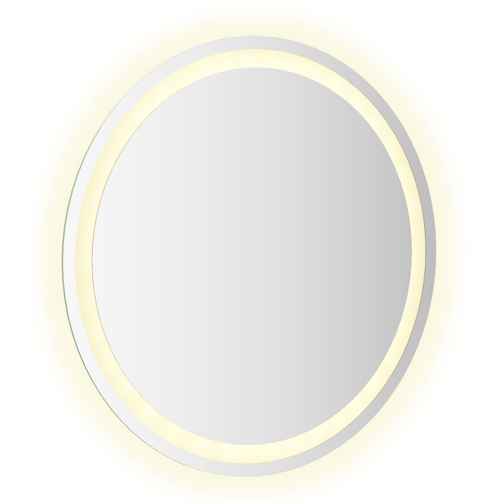 LED Badkamer Spiegel Transparant Ø 60 cm gehard glas image 3