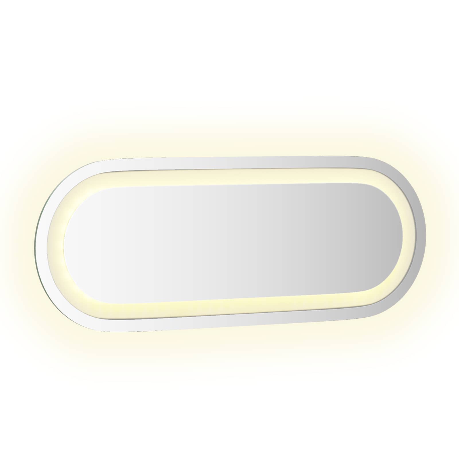 LED Badkamer Spiegel Transparant 40 x 15 cm gehard glas image 3