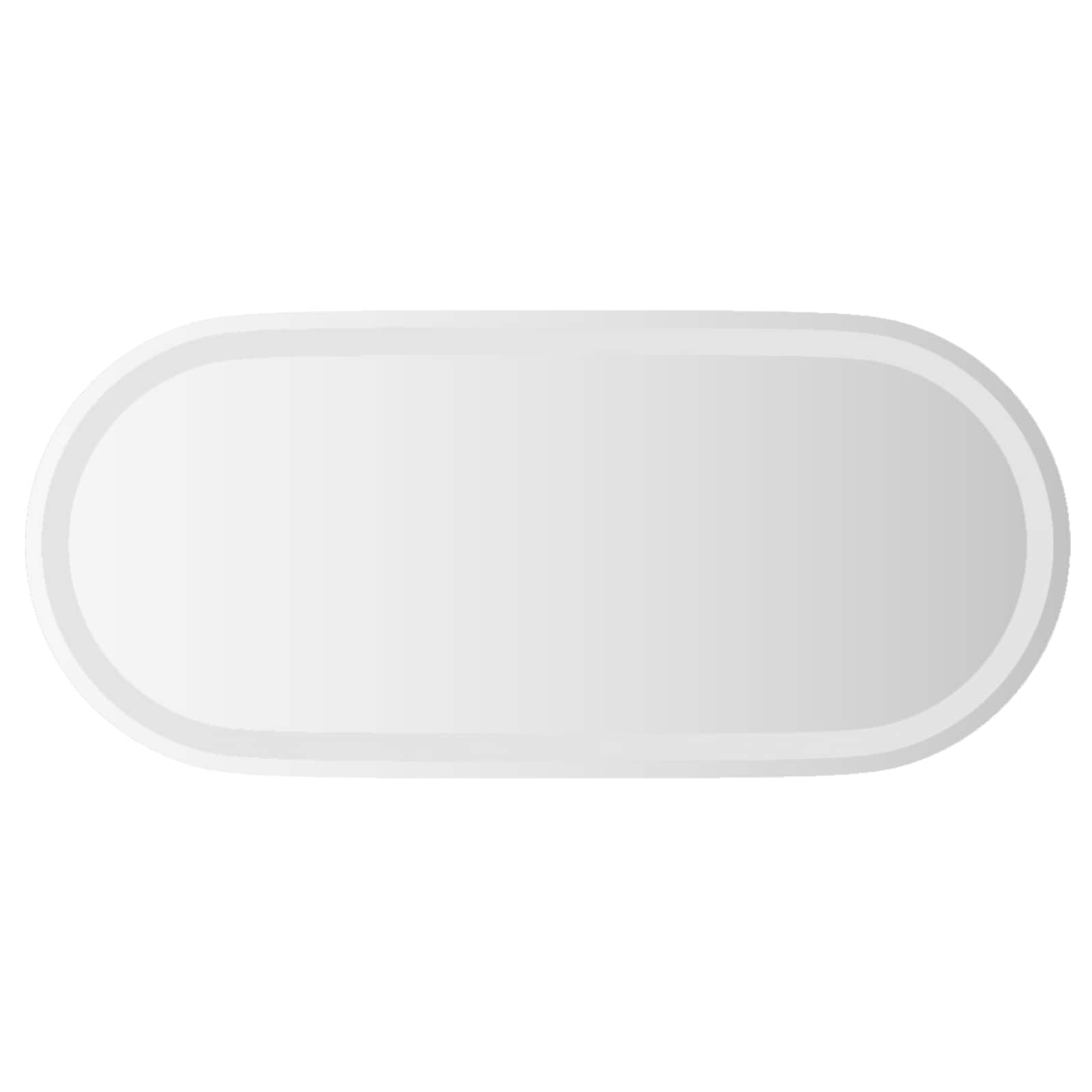LED Badkamer Spiegel Transparant 80 x 35 cm gehard glas image 2