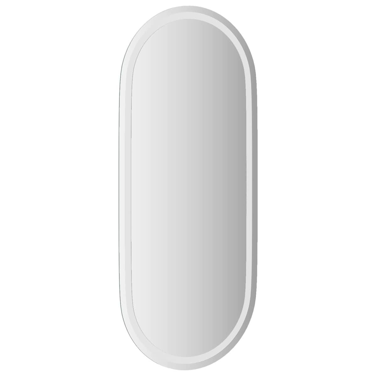 LED badeværelsesspejl Transparent hærdet glas - Billede 6