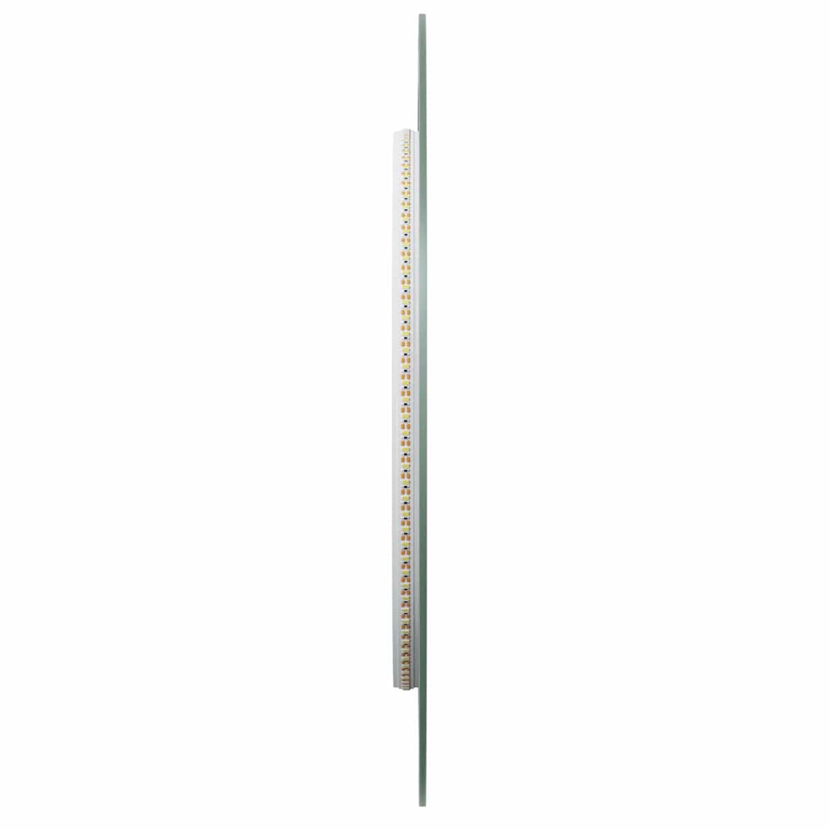LED badeværelsesspejl Transparent hærdet glas - Billede 7