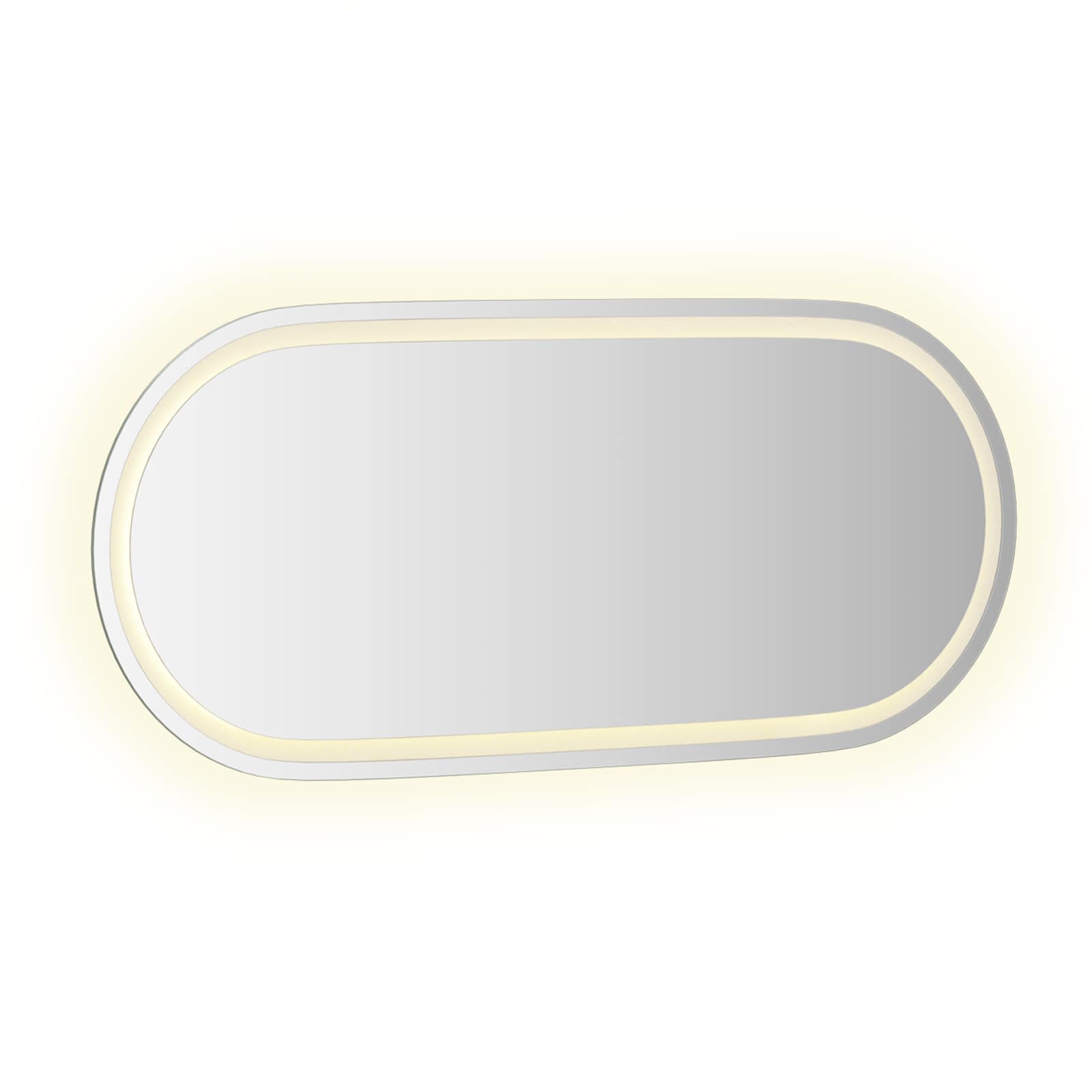 LED Badkamer Spiegel Transparant 100 x 45 cm gehard glas image 3