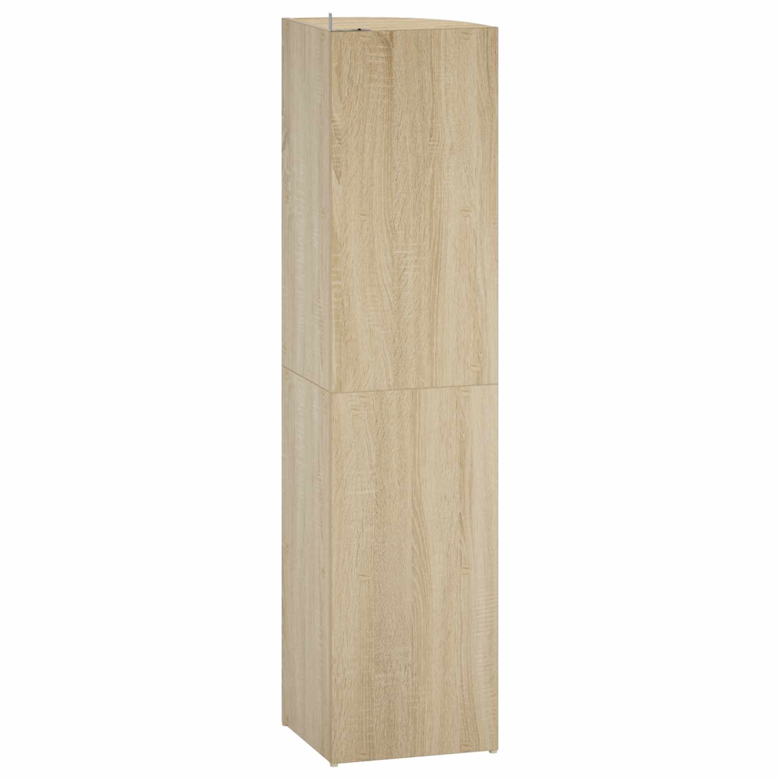 Kotna polica 4 ravni 31,5 x 31 x 130 cm Inženirski les