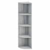 vidaXL Nurgariiul 4 tasandit 31,5 x 31 x 130 cm Tehispuit Hall Sonoma