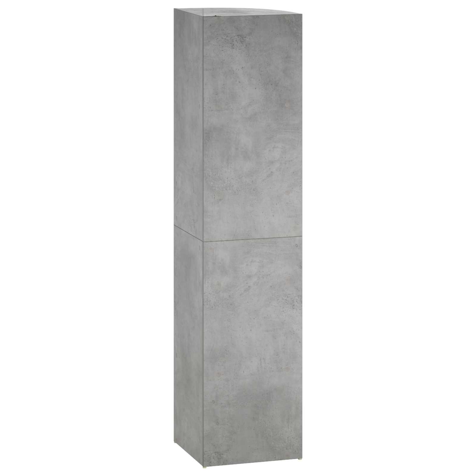 Kotna polica 5 ravni 41,5 x 41,5 x 178 cm Inženirski les