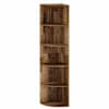 vidaXL Nurgariiul 5 tasandit 41,5 x 41,5 x 178 cm Tehispuit Vana puit
