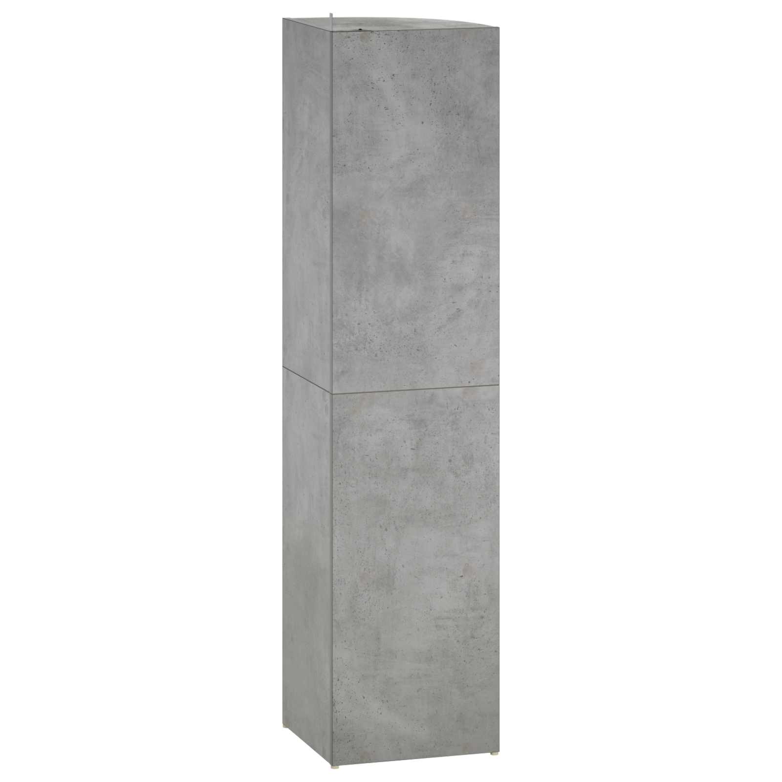 Kotna polica 4 ravni 41,5 x 41,5 x 143 cm Inženirski les
