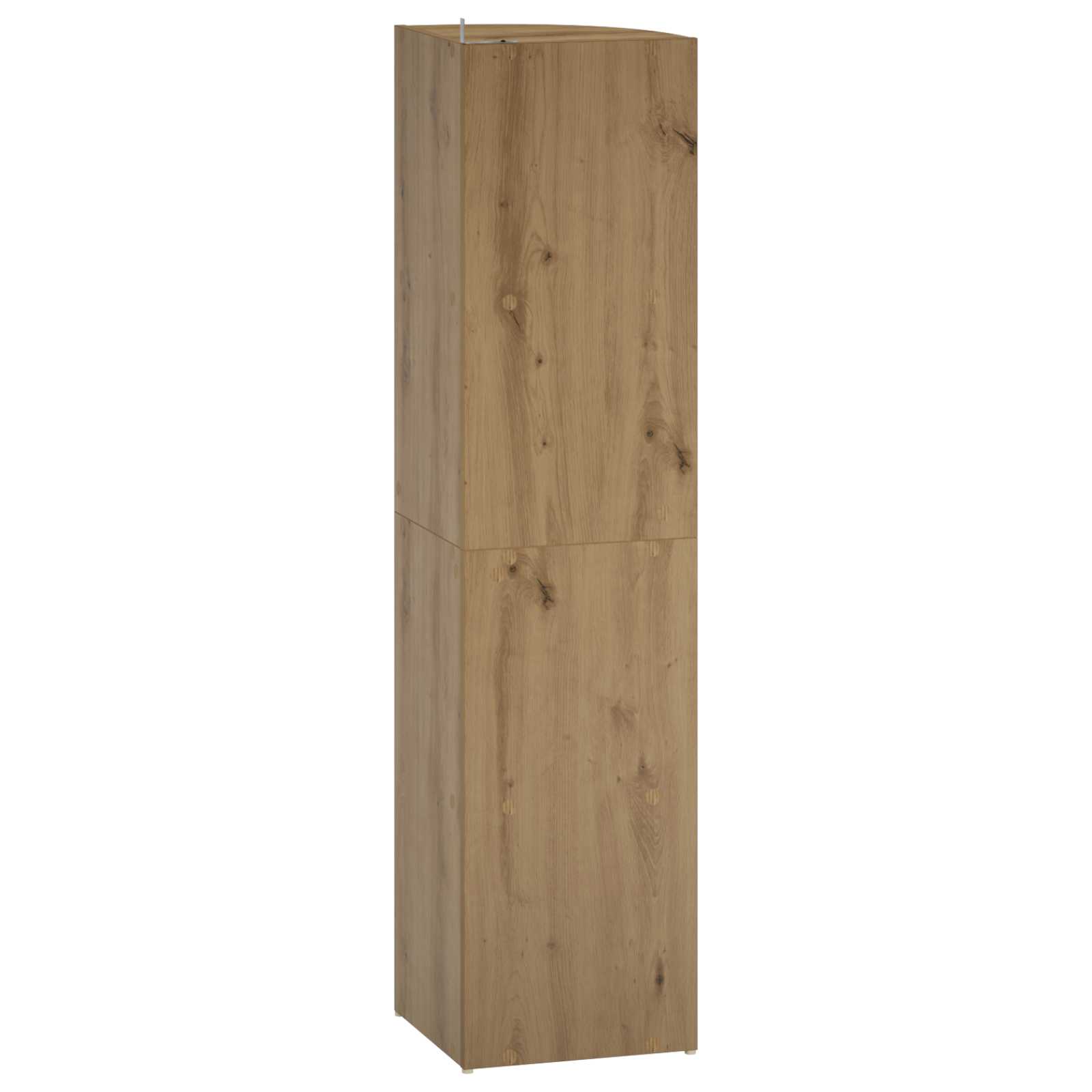Kotna polica 4 ravni 41,5 x 41,5 x 143 cm Inženirski les