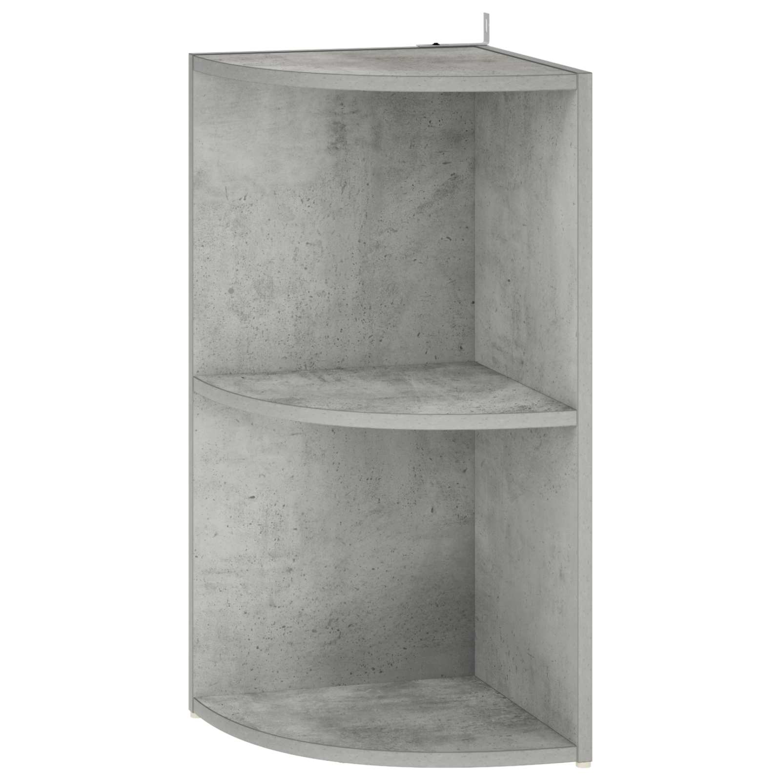Kotna polica 2 ravni 41,5 x 41,5 x 72 cm Inženirski les