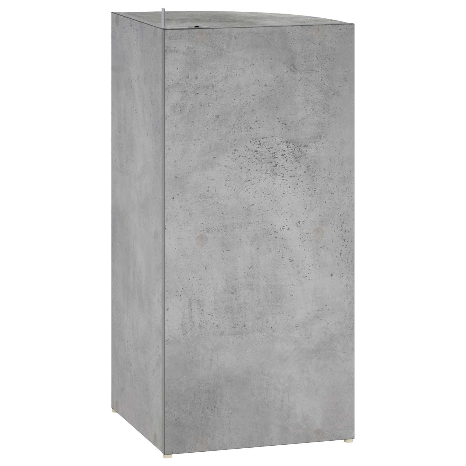 Kotna polica 2 ravni 41,5 x 41,5 x 72 cm Inženirski les