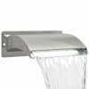 vidaXL LED-valgustusega basseini juga Roostevaba teras 304