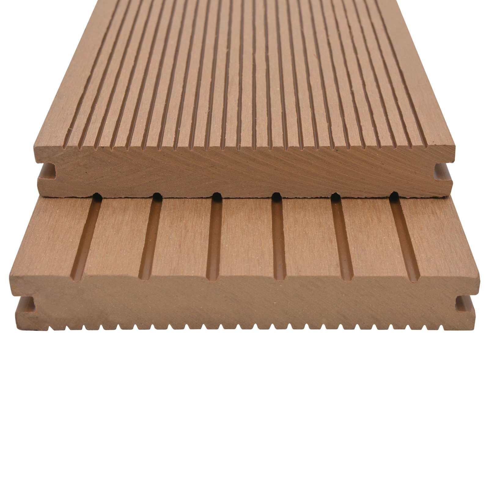 Terras plank 32 pcs Teakhout WPC image 4