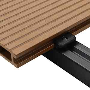 Terasová deska 120 pcs Barva teak Dřevoplast - obrázek 6