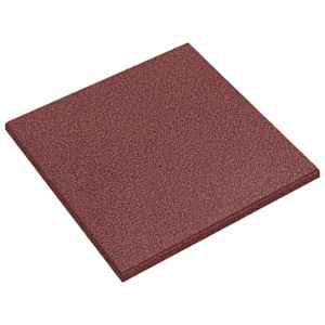 vidaXL Kukkumise kaitse plaadid 12 tk Punane 50 x 50 cm Kumm