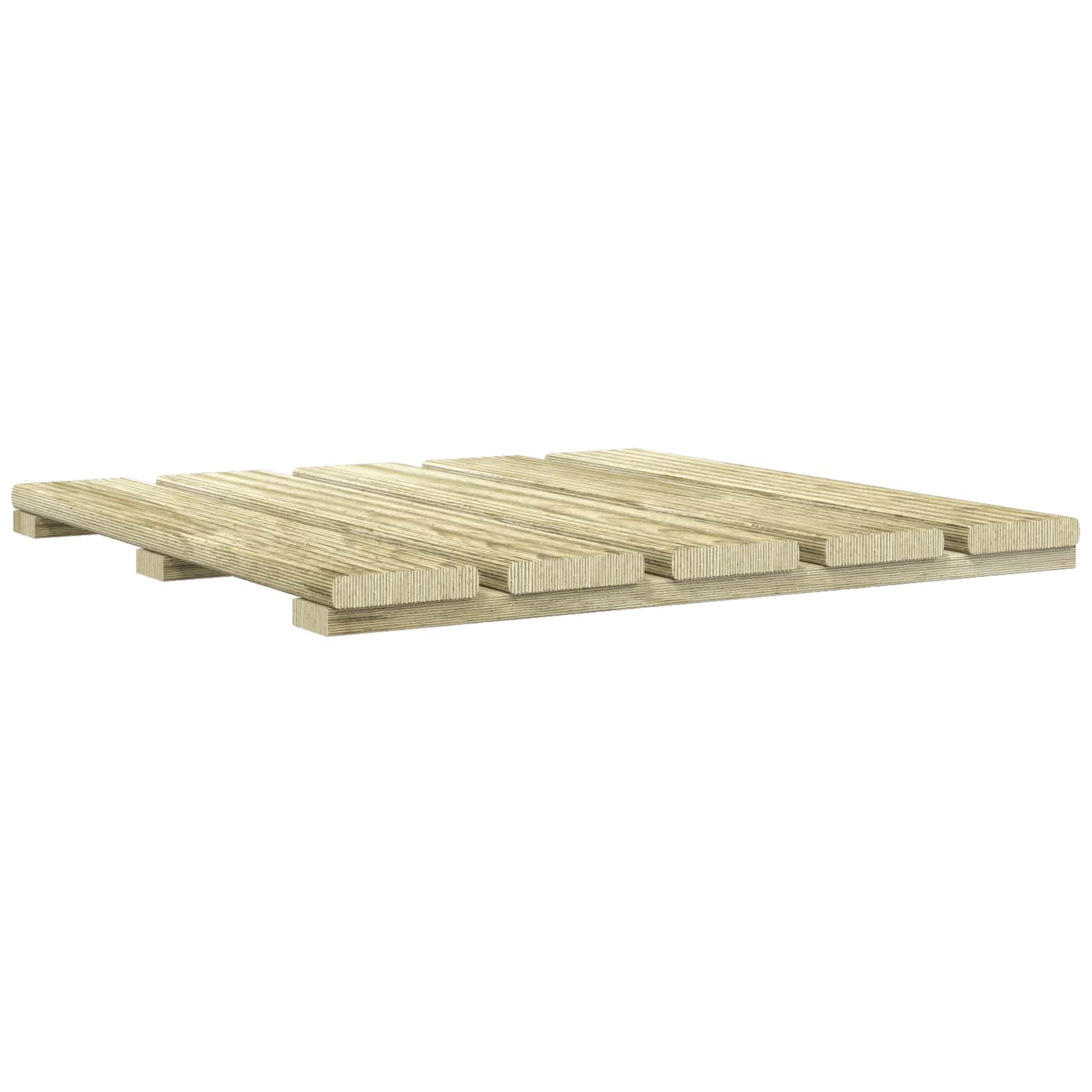vidaXL Plăci pentru Deck 12 pcs Verde 50 x 50 cm