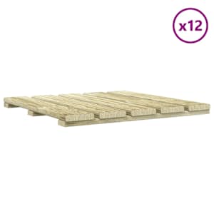 Dlažba na terasu 12 pcs Zelená 50 x 50 cm - obrázek 2