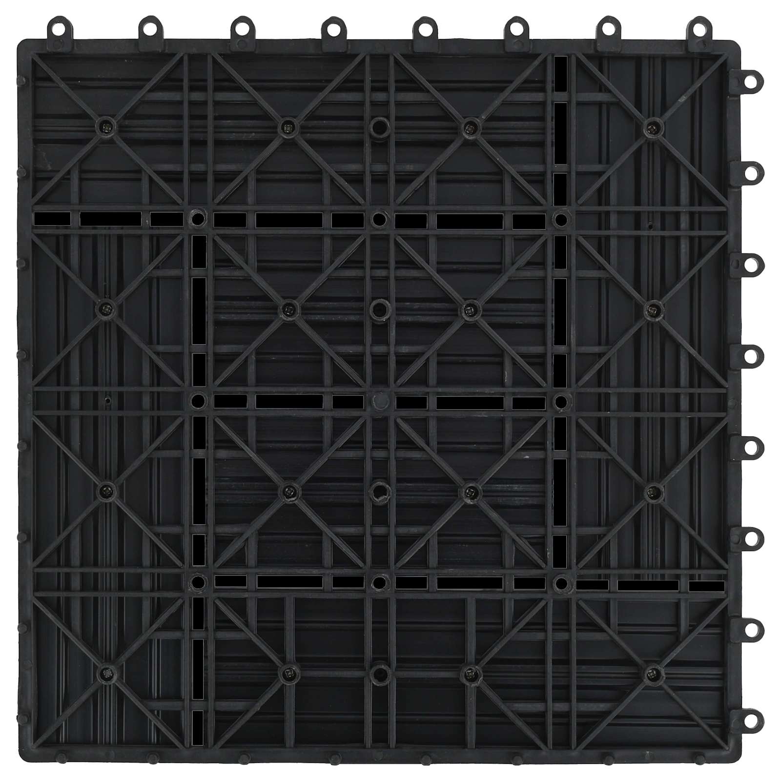 Laudat 22 pcs Musta 30 x 30 cm WPC - Image 3
