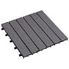vidaXL Terrassiplaat 20 tk Hall 30 x 30 cm Akaatsia puit