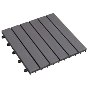 vidaXL Terrassiplaat 20 tk Hall 30 x 30 cm Akaatsia puit