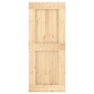 Posuvné dveře Přirozená a černá 85 x 210 cm - obrázek 4