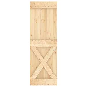 Posuvné dveře Přirozená a černá 70 x 210 cm - obrázek 4