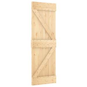 Posuvné dveře Přirozená a černá 70 x 210 cm - obrázek 3