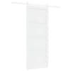 vidaXL Libisev uks 83 x 202 cm Toekas m&auml;nnipuit Valge