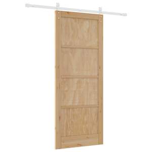Posuvné dveře Přírodní a bílá 86 x 211 cm - obrázek 6