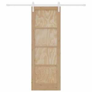 Posuvné dveře Přírodní a bílá 73,5 x 211 cm - obrázek 4