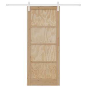 Posuvné dveře Přírodní a bílá 86 x 211 cm - obrázek 4