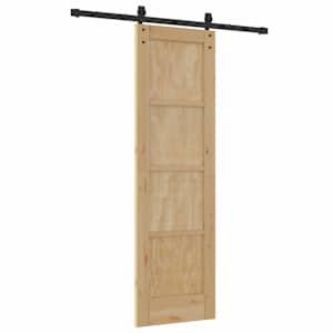 Posuvné dveře Přírodní 61 x 198,5 cm Masivní borovicové dřevo - obrázek 6