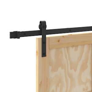 Posuvné dveře Přírodní 73,5 x 211 cm Masivní borovicové dřevo - obrázek 10