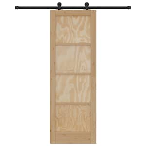 Posuvné dveře Přirozená a černá 73,5 x 211 cm - obrázek 4