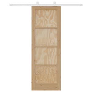 Posuvné dveře Přírodní a bílá 73,5 x 211 cm - obrázek 4