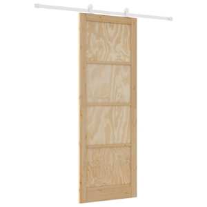 Posuvné dveře Přírodní a bílá 83 x 232 cm - obrázek 2