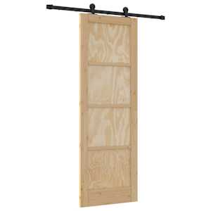 vidaXL Libisev uks ORKDAL 73,5 x 211 cm Toekas m&auml;nnipuit Naturaalne