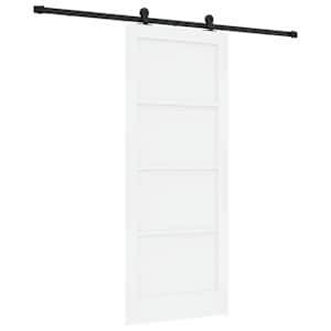 vidaXL Libisev uks ORKDAL 83 x 202 cm Toekas m&auml;nnipuit Valge