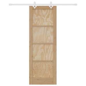 Posuvné dveře Přírodní a bílá 73,5 x 211 cm - obrázek 4