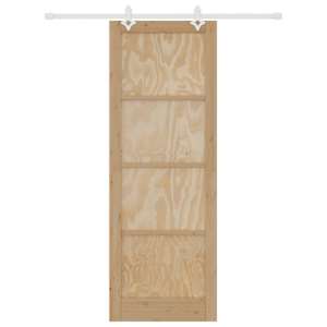 Posuvné dveře Přírodní a bílá 83 x 232 cm - obrázek 4