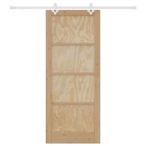 Posuvné dveře Přírodní a bílá 86 x 211 cm - obrázek 4