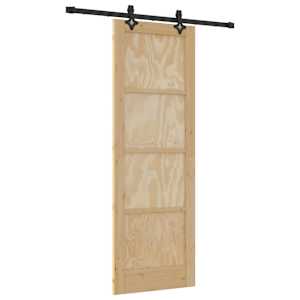 vidaXL Libisev uks ORKDAL 73,5 x 211 cm Toekas m&auml;nnipuit Naturaalne