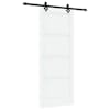 vidaXL Libisev uks ORKDAL 83 x 202 cm Toekas m&auml;nnipuit Valge