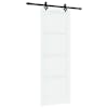 vidaXL Libisev uks ORKDAL 83 x 232 cm Toekas m&auml;nnipuit Valge